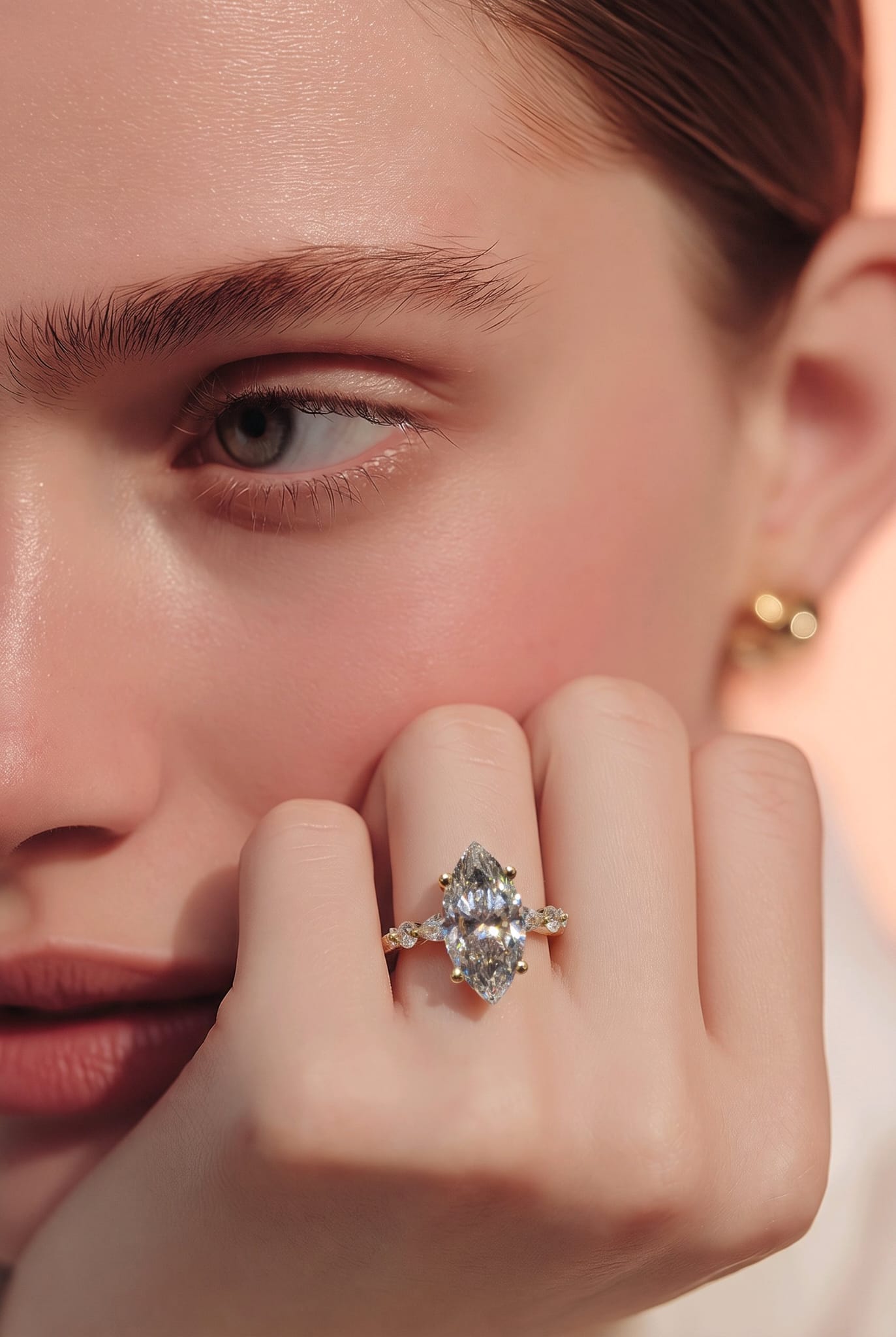 Astrid Marquise Solitaire