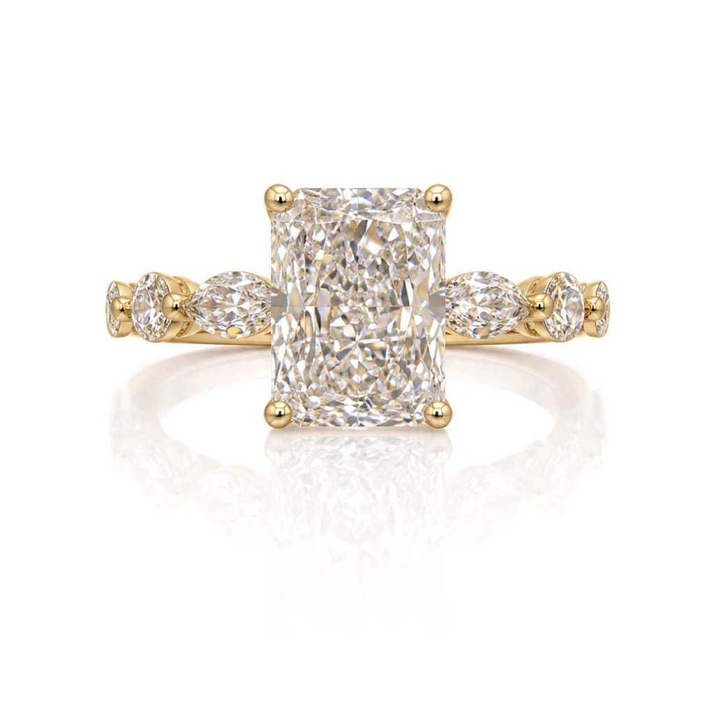 Astrid Radiant Cluster — anillo de diamante lab-grown listo para enviar