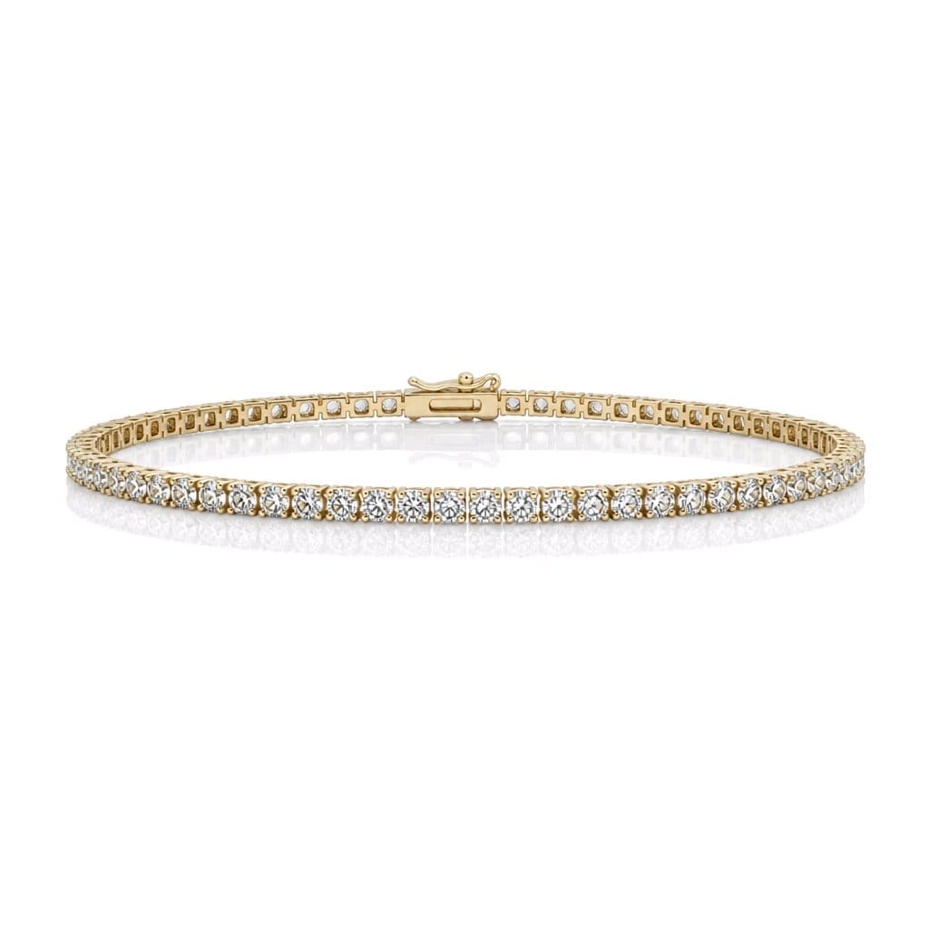 Astrid Tennis Bracelet — pulsera de diamante lab-grown lista para enviar